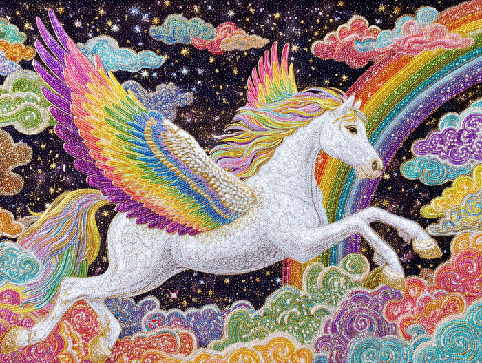 Rainbow Pegasus Dreams - Main Image