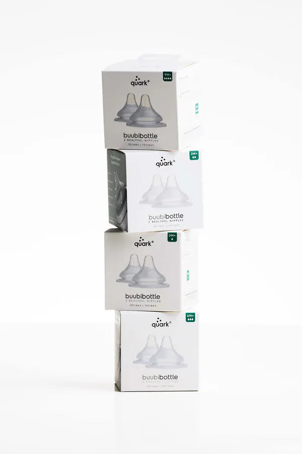 Quark Bottles, Cups & Tableware RealFeel Bottle Nipples