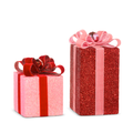 Red & Pink Packages Decor, RAZ IMPORTS - RSVP Style