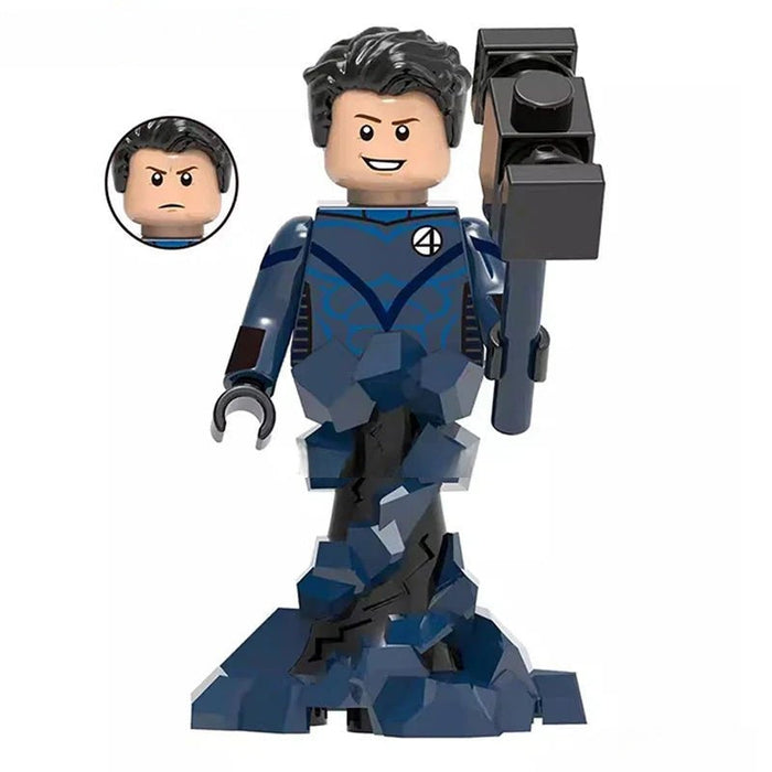 Reed Richards (Marvel Fantastic Four) - Custom Building Blocks Mini Figures Compatible with Brick Building System