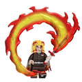 Rengoku Kyoujurou #2 (Demon Slayer) - Custom Building Blocks Mini Figures Compatible with Brick Building System