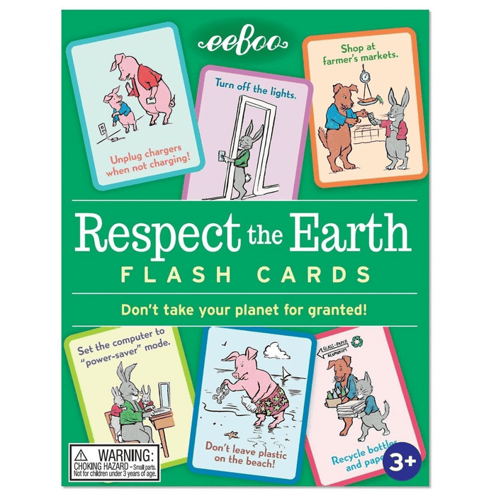 Respect the Earth Flash Cards