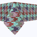 Retro Patchwork Houndstooth Squares
