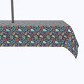Retro Swirls Patchwork Outdoor Rectangles