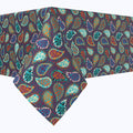 Retro Swirls Patchwork Rectangles
