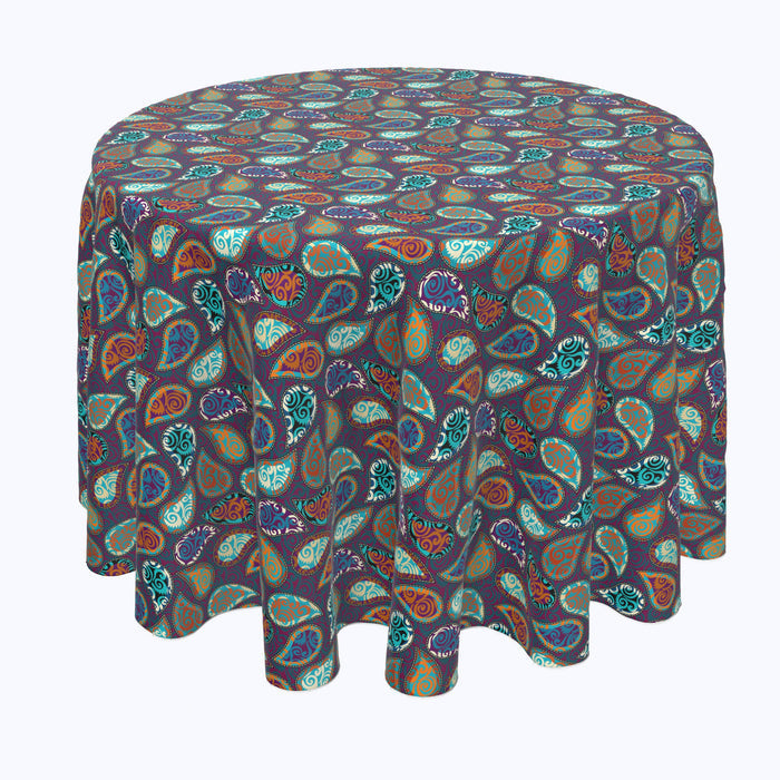 Retro Swirls Patchwork Rounds