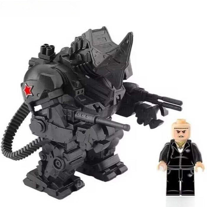 Rhino (Marvel Spider-Man) - Custom Building Blocks Mini Figures Compatible with Brick Building System