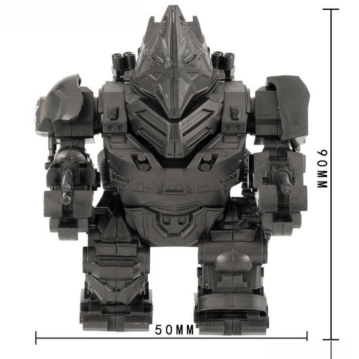 Rhino (Marvel Spider-Man) - Custom Building Blocks Mini Figures Compatible with Brick Building System