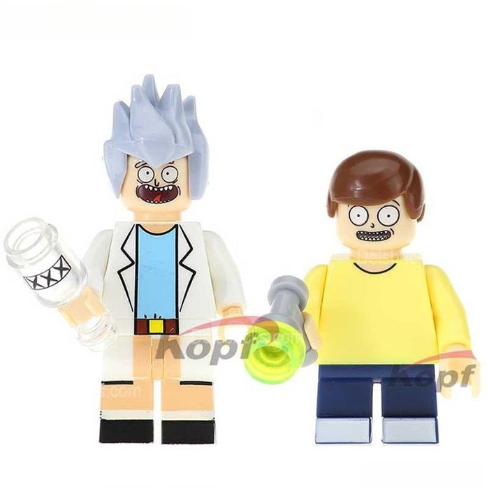 Rick & Morty - Custom Building Blocks Mini Figures Compatible with Brick Building System