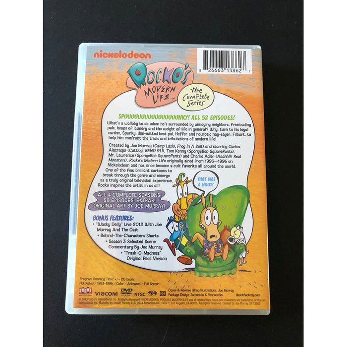 Rocko's Modern Life Cartoon Complete Series DVD