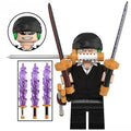 Roronoa Zoro Suit (One Piece) - Custom Building Blocks Mini Figures Compatible with Brick Building System