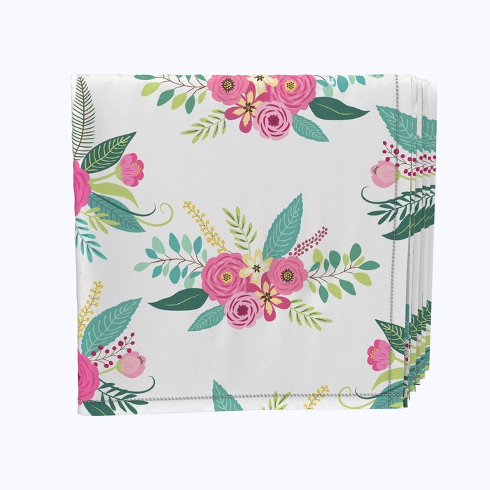 Rustic Floral Arrangement Napkins