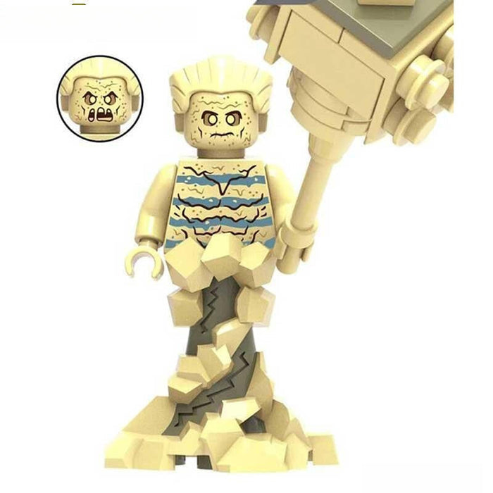 Sandman (Marvel Spider-Man) - Custom Building Blocks Mini Figures Compatible with Brick Building System