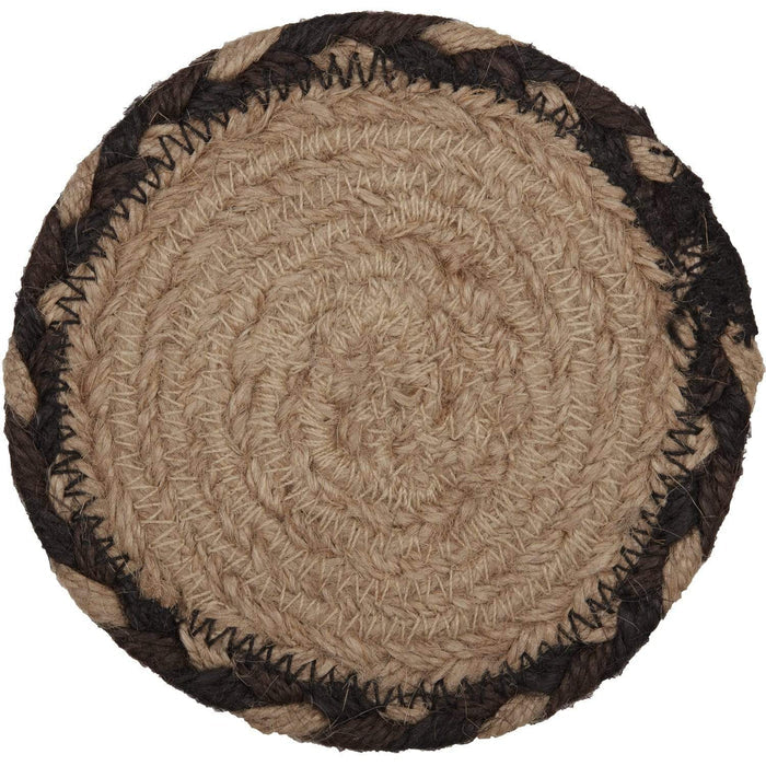 Sawyer Mill Charcoal Plow Jute Coaster Set of 6 - The Village Country Store