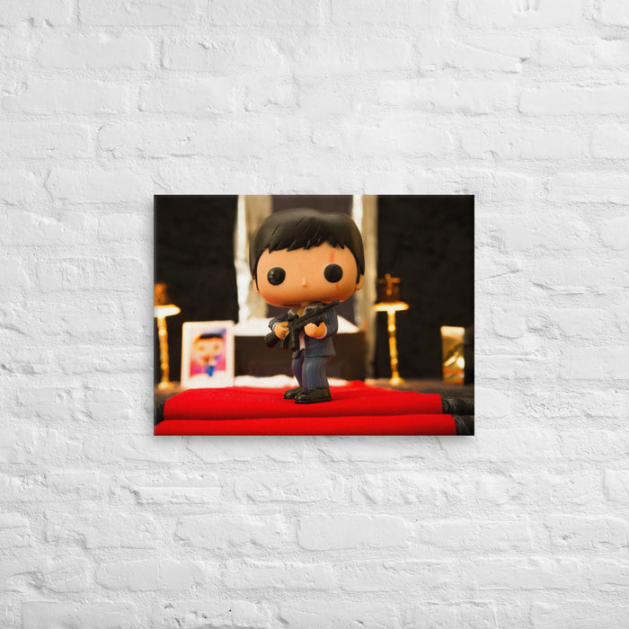 Scarface Funko Pop Photography Giant Canvas by UrbanRoxStarr