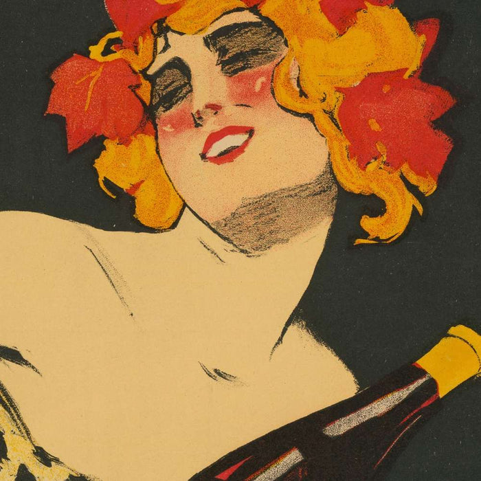 Schlieben Vintage Drinks Advertising Poster by Fritz Rumpf, 1910