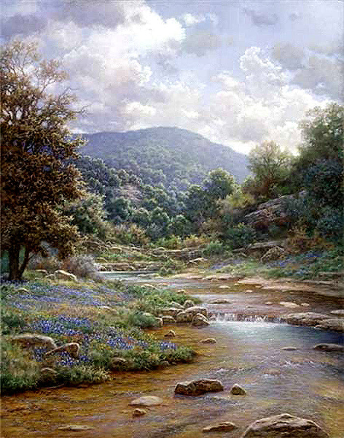 Secluded Spring by Larry Dyke