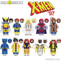 Set of 10 Season 1 (Marvel X-Men 97) - Custom Building Blocks Mini Figures Compatible with Brick Building System