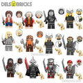Set of 12 (The Lord of the Rings) - Custom Building Blocks Mini Figures Compatible with Brick Building System