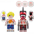 Set of 2 (Chainsaw Man) - Custom Building Blocks Mini Figures Compatible with Brick Building System
