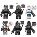 Set of 6 - The Bad Batch (Star Wars) - Custom Building Blocks Mini Figures Compatible with Brick Building System