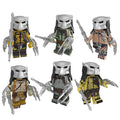Set of 6 (The Predator) - Custom Building Blocks Mini Figures Compatible with Brick Building System
