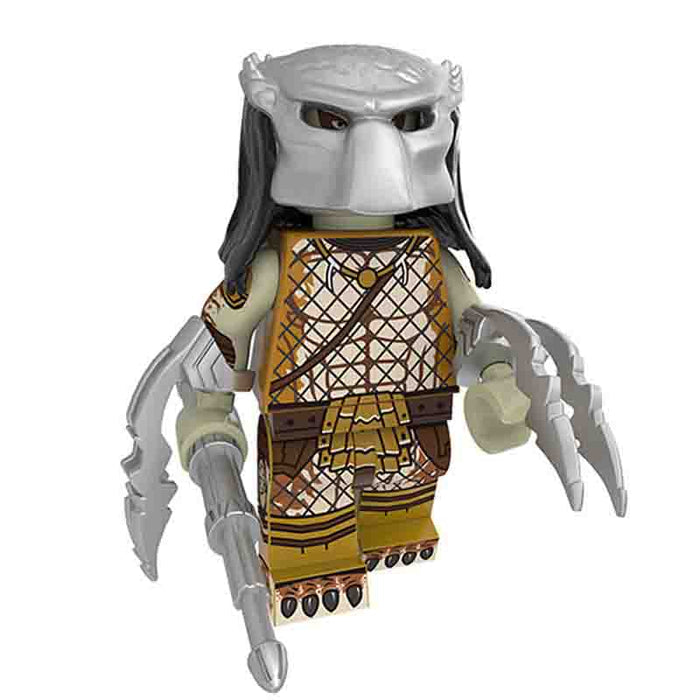 Set of 6 (The Predator) - Custom Building Blocks Mini Figures Compatible with Brick Building System