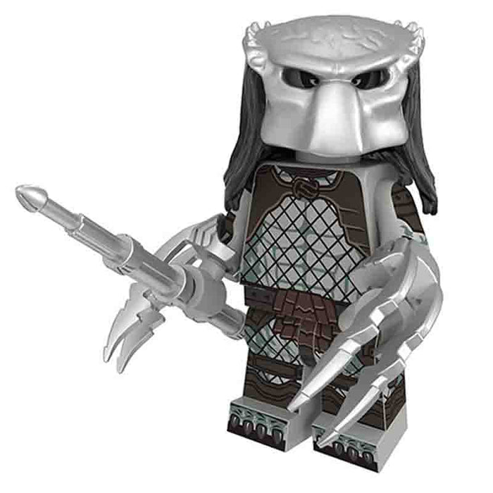 Set of 6 (The Predator) - Custom Building Blocks Mini Figures Compatible with Brick Building System