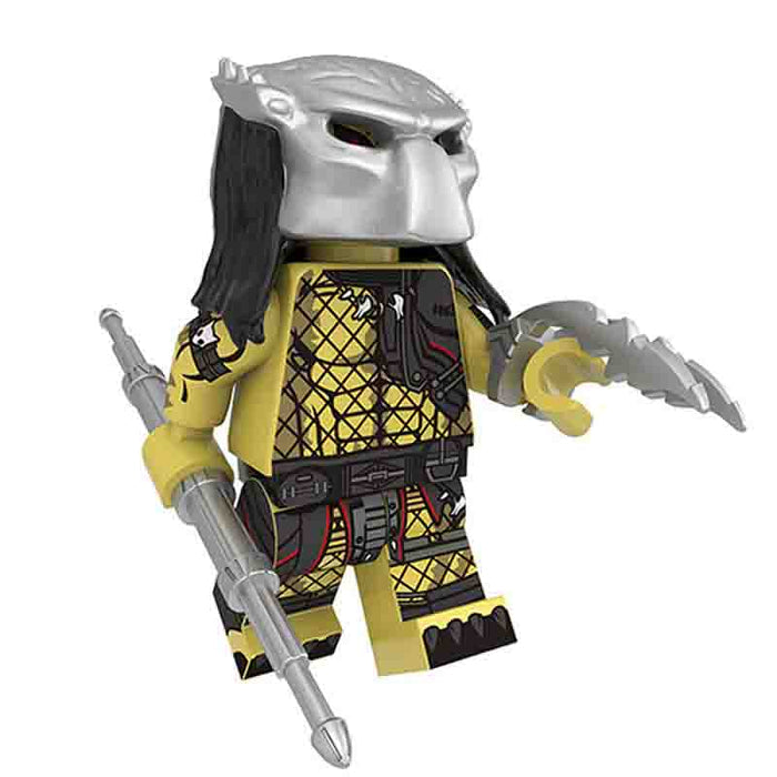 Set of 6 (The Predator) - Custom Building Blocks Mini Figures Compatible with Brick Building System