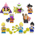 Set of 8 (Dragon Ball Z) - Custom Building Blocks Mini Figures Compatible with Brick Building System