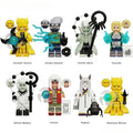 Set of 8 Season 1 (Naruto) - Custom Building Blocks Mini Figures Compatible with Brick Building System