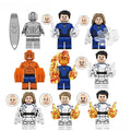 Set of 9 (Marvel Fantastic Four) - Custom Building Blocks Mini Figures Compatible with Brick Building System