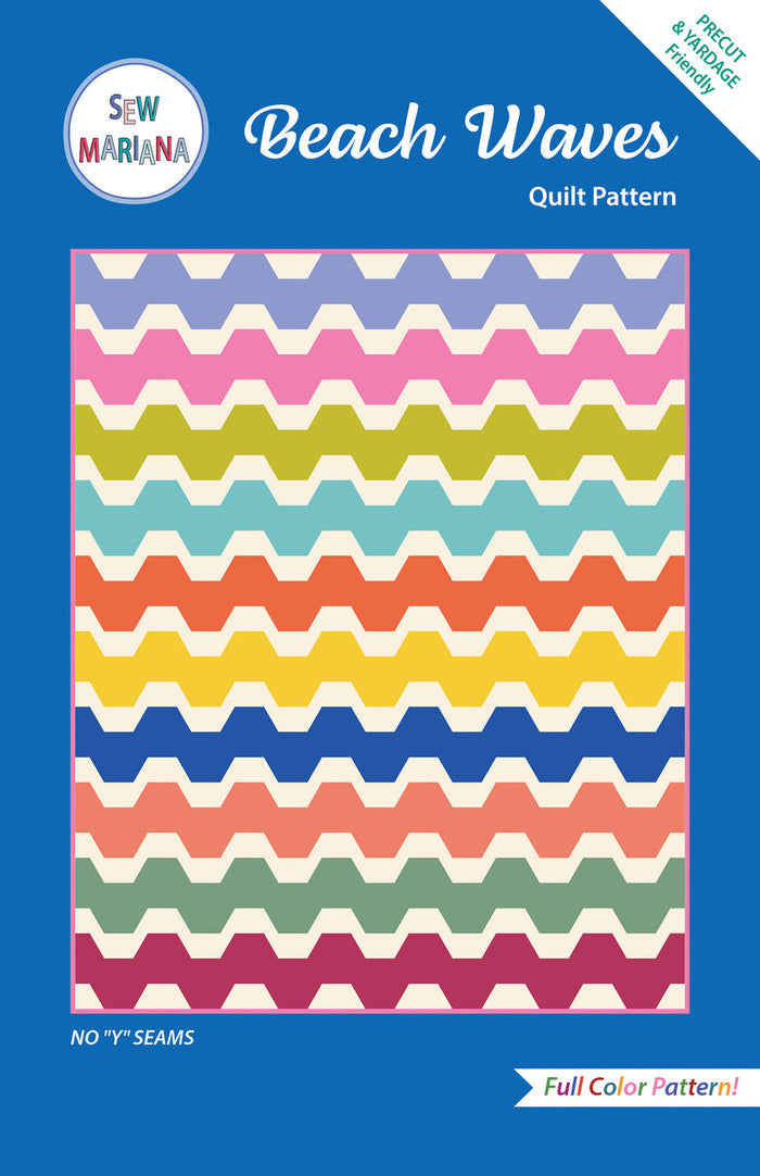 Sew Mariana - Beach Waves Quilt Pattern