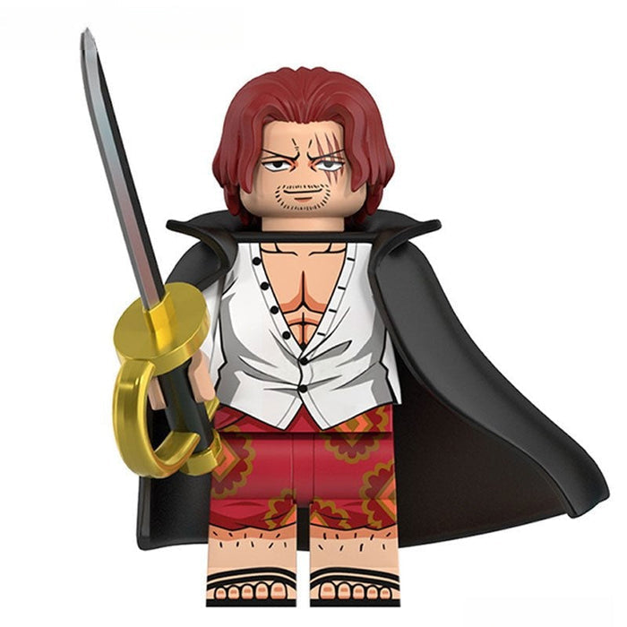 Shanks (One Piece) - Custom Building Blocks Mini Figures Compatible with Brick Building System