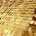 Shiny Mango Gold Sequins Backdrop