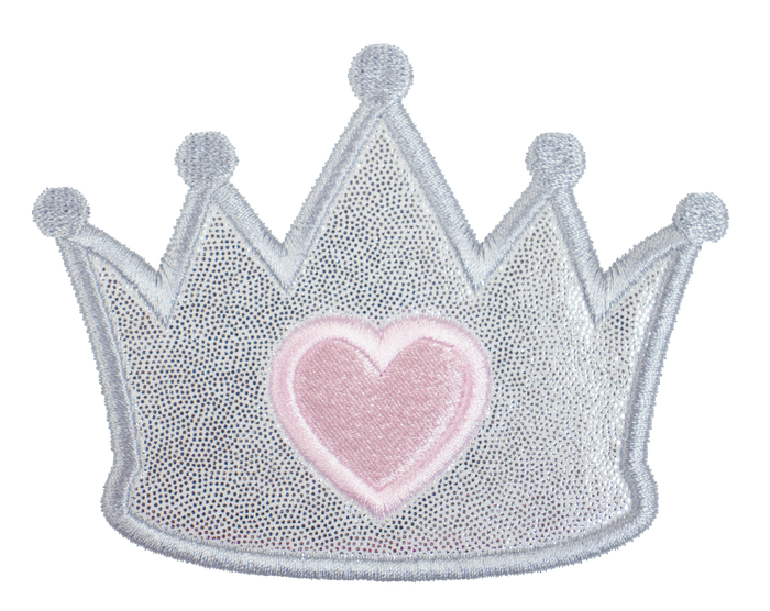 Princess Crown Patch - Sew Lucky Embroidery