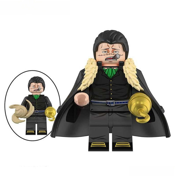 Sir Crocodile (One Piece) - Custom Building Blocks Mini Figures Compatible with Brick Building System