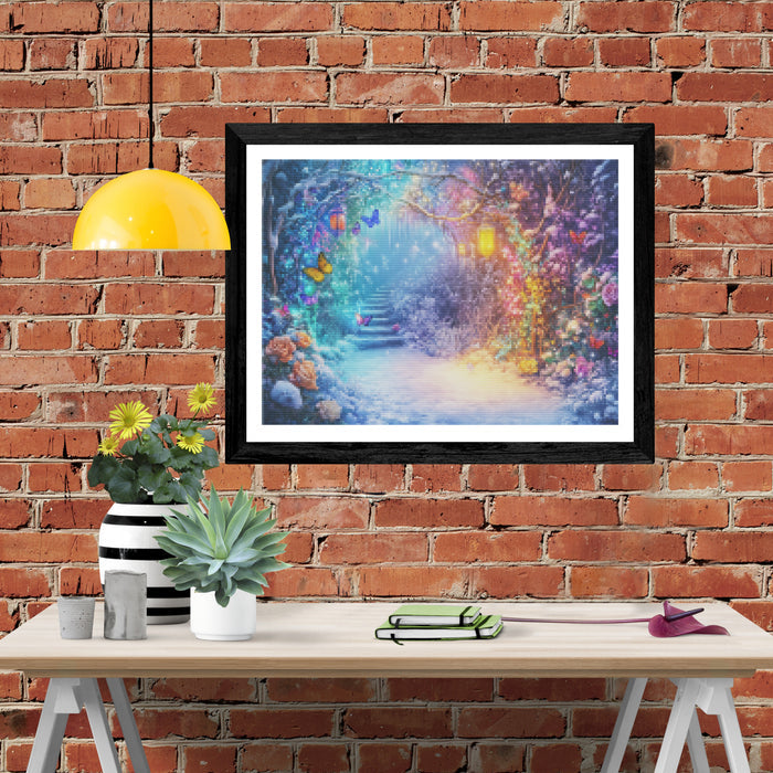 Snow to Rainbow Garden