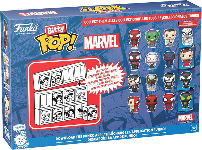 Spider-Man Funko Bitty Pop! Mini-Figure 4-Pack