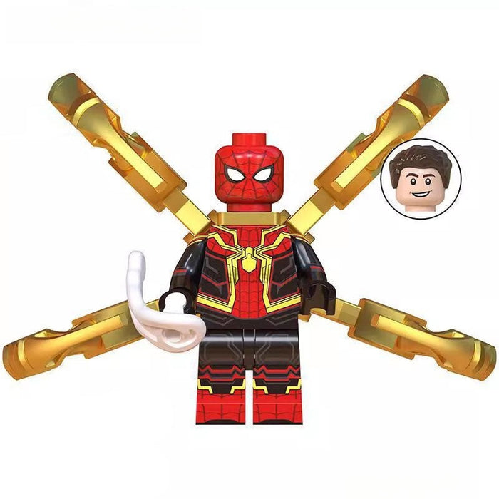 Spider-Man with Nano Suit & Claws (Marvel Spider-Man) - Custom Building Blocks Mini Figures Compatible with Brick Building System