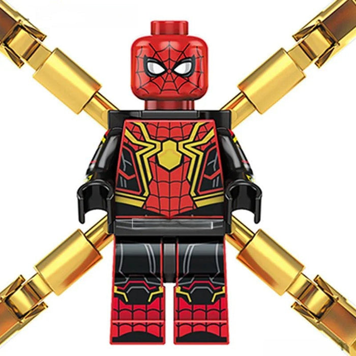Spider-Man with Nano Suit & Claws (Marvel Spider-Man) - Custom Building Blocks Mini Figures Compatible with Brick Building System