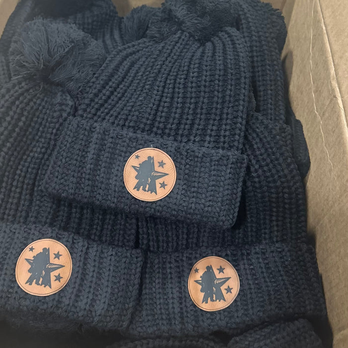 Spike's K9 Fund Chunk Beanie w/Patch - Black