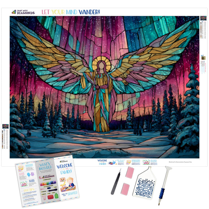Stained Glass Angel - Product Mockup 1