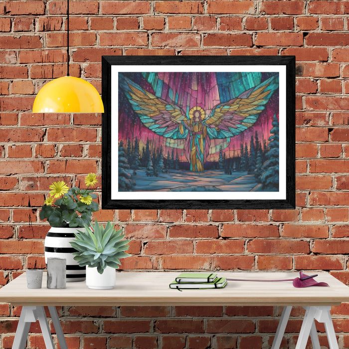 Stained Glass Angel - Product Mockup 4