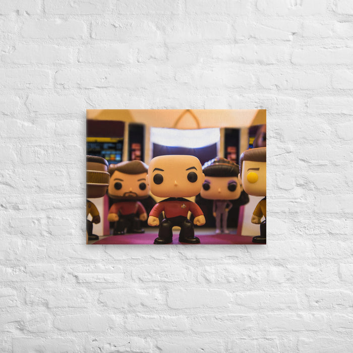 Star Trek Funko Pop Photography Giant Canvas by UrbanRoxStarr