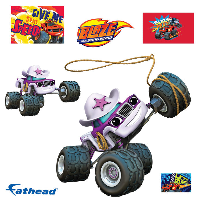 Starla - Blaze and the Monster Machines - RealBig Collection - Official Nickelodeon - Reusable Vinyl Wall Decals