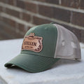 “Stellen” Trucker Hat w/ Leather Patch
