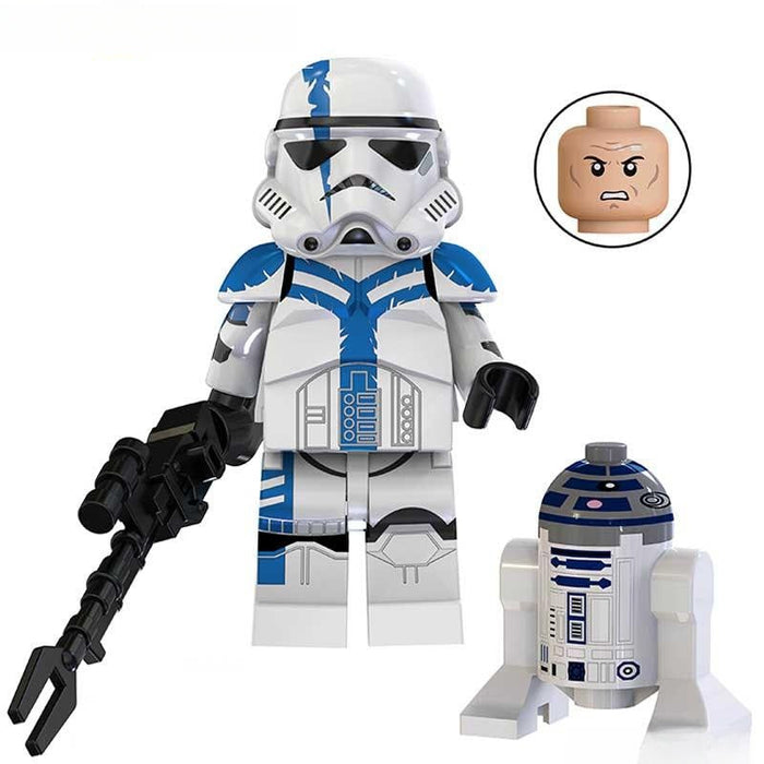 Stormtrooper Commander (Star Wars) - Custom Building Blocks Mini Figures Compatible with Brick Building System