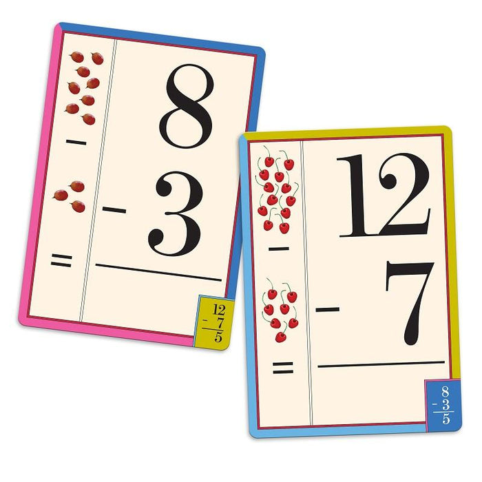 Subraction Flash Cards