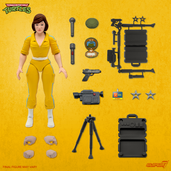 Super7 TMNT April O'Neil Ultimates 7 inch Wave 3 UNOPENED